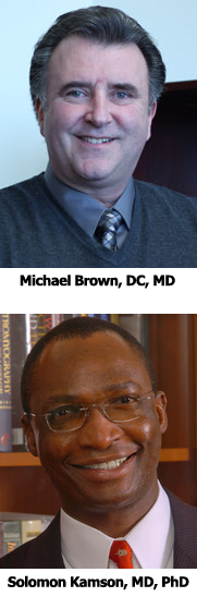 Drs. Solomon Kamson and Michael Brown
